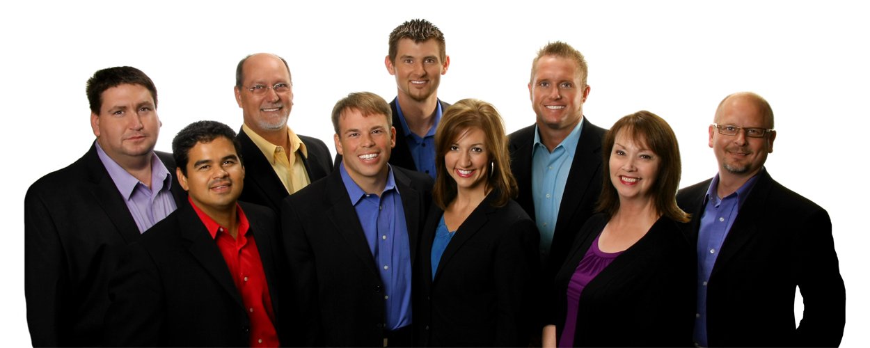 Commercial photo of business people 